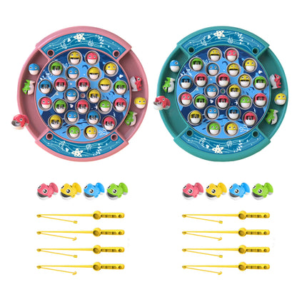 Cute Fishing Game Toy With 4 Fishing Sticks and Music For Kids