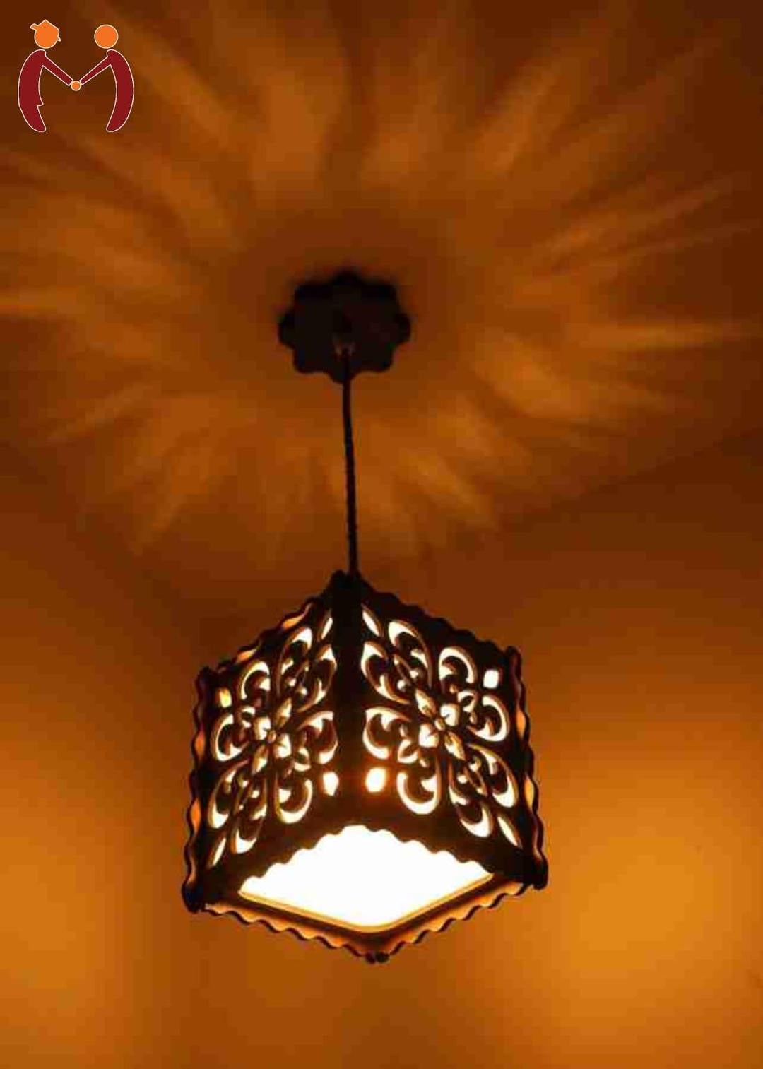 Wooden Ceiling Lamp