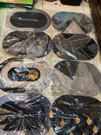 Bath Mat Super Absorbent Quick Drying Bathroom Rugs Non Slip Kitchen Entrance Doormat Modern Napa Skin Floor Mats Home Decor (only Round Shape) (random Colors)