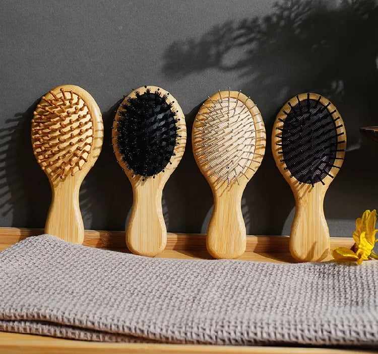 Mini Wooden Air Cushion Comb
