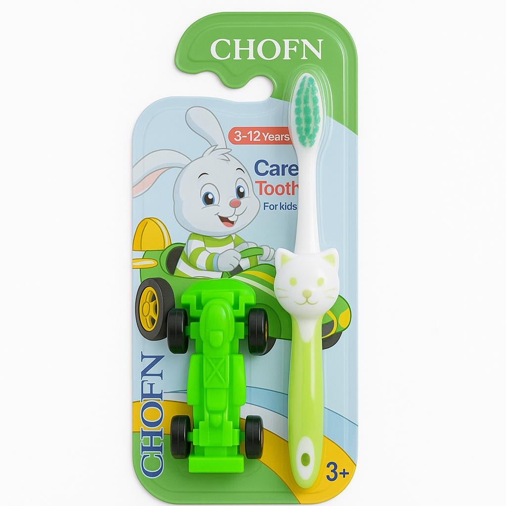 Multicolour Silicone Toothbrush Set 5 Pcs For kids