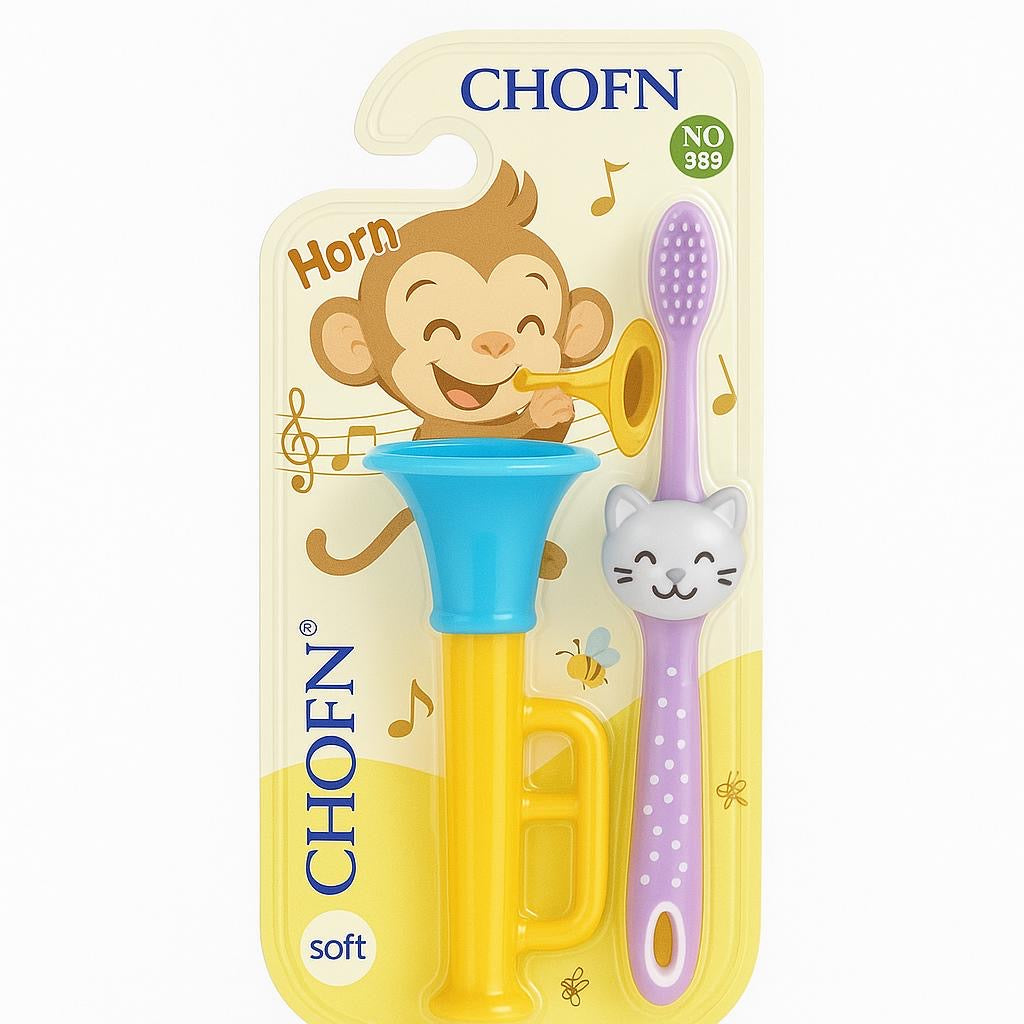 Multicolour Silicone Toothbrush Set 5 Pcs For kids
