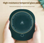 Elegant Ceramic Mug Set With Intelligent Heating And Spoon