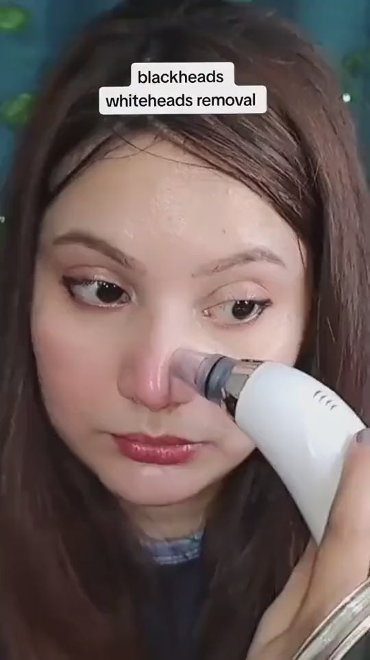 Derma Suction Blackhead Remover 3-in-1 | Electric Pore Vacuum Cleaner for Acne, Pimples & Facial Deep Cleaning Tool